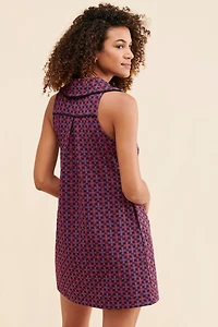 Maeve Jacquard Shift Mini Dress
