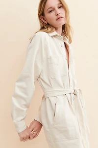 Hudson Oversized Denim Shirt Dress