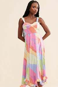 Hutch Sequin Bustier Dress
