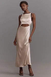 Sleeveless Cutout Midi Dress