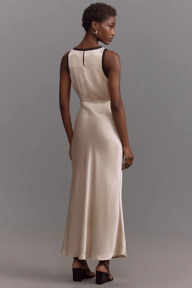 Sleeveless Cutout Midi Dress