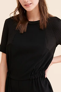 Sakara Textured Jumpsuit