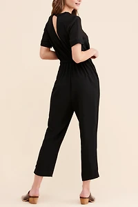 Sakara Textured Jumpsuit