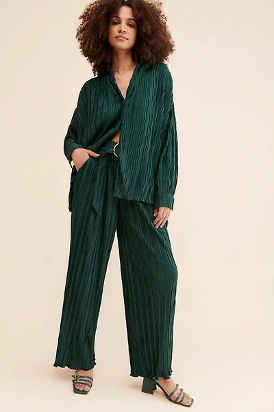 4th & Reckless Emre Plisse Trousers