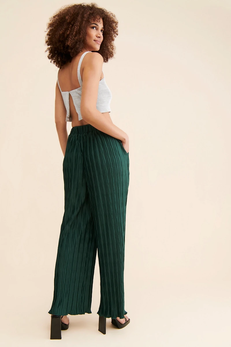 4th & Reckless Emre Plisse Trousers