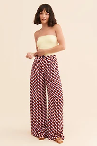 Corey Lynn Calter Printed Wide Leg Pant