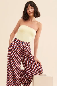 Corey Lynn Calter Printed Wide Leg Pant