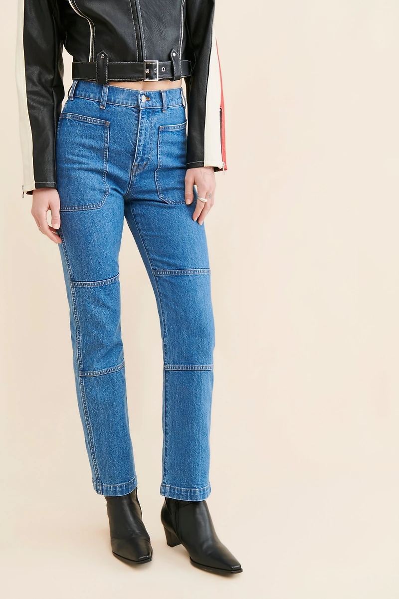 Madewell 90's Straight Utility Jeans