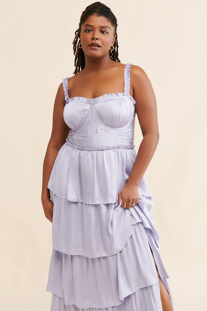 ASTR the Label Tempany Tiered Maxi Dress