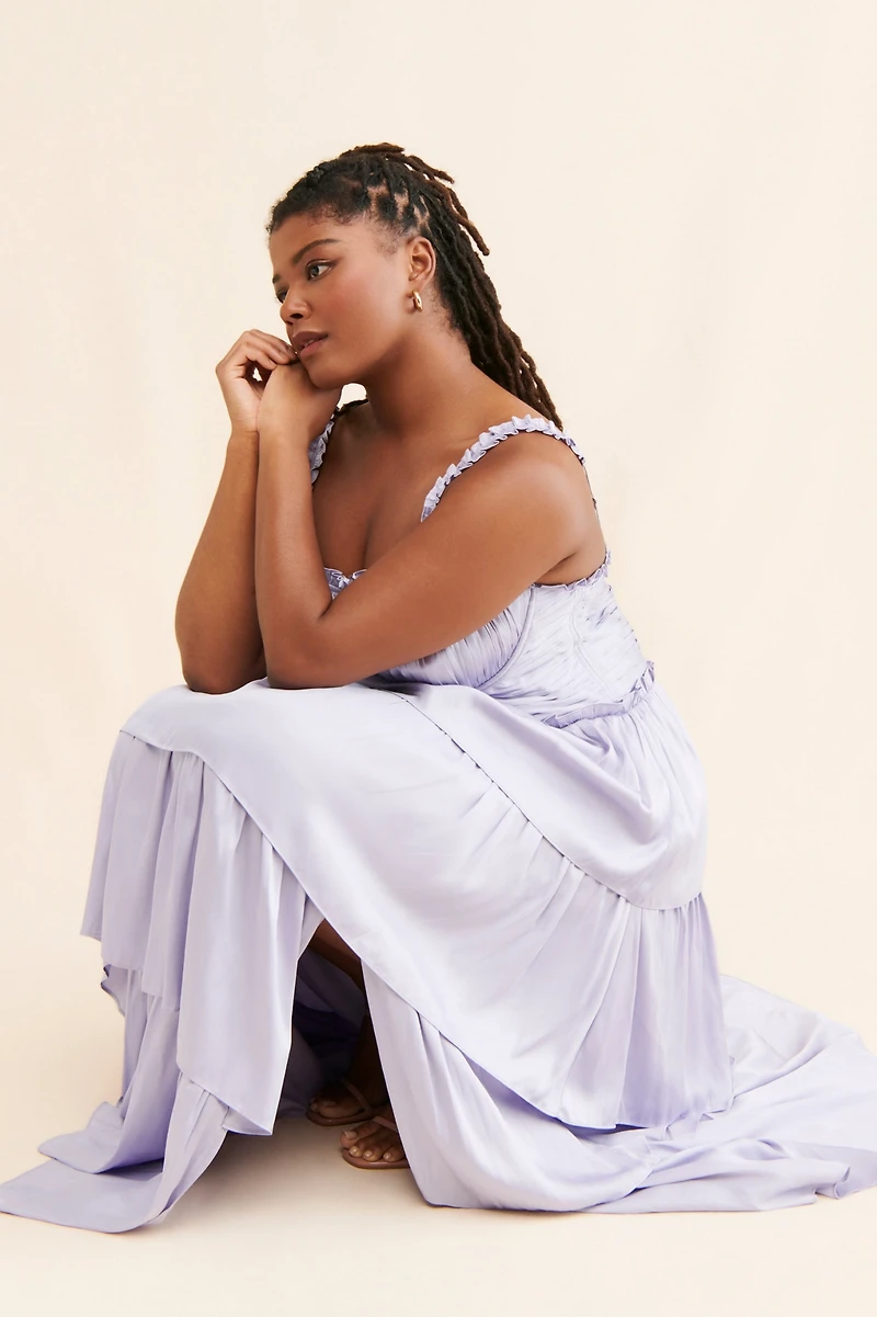 ASTR the Label Tempany Tiered Maxi Dress