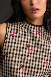 Maeve Sleeveless Mock-Neck Sweater Tank