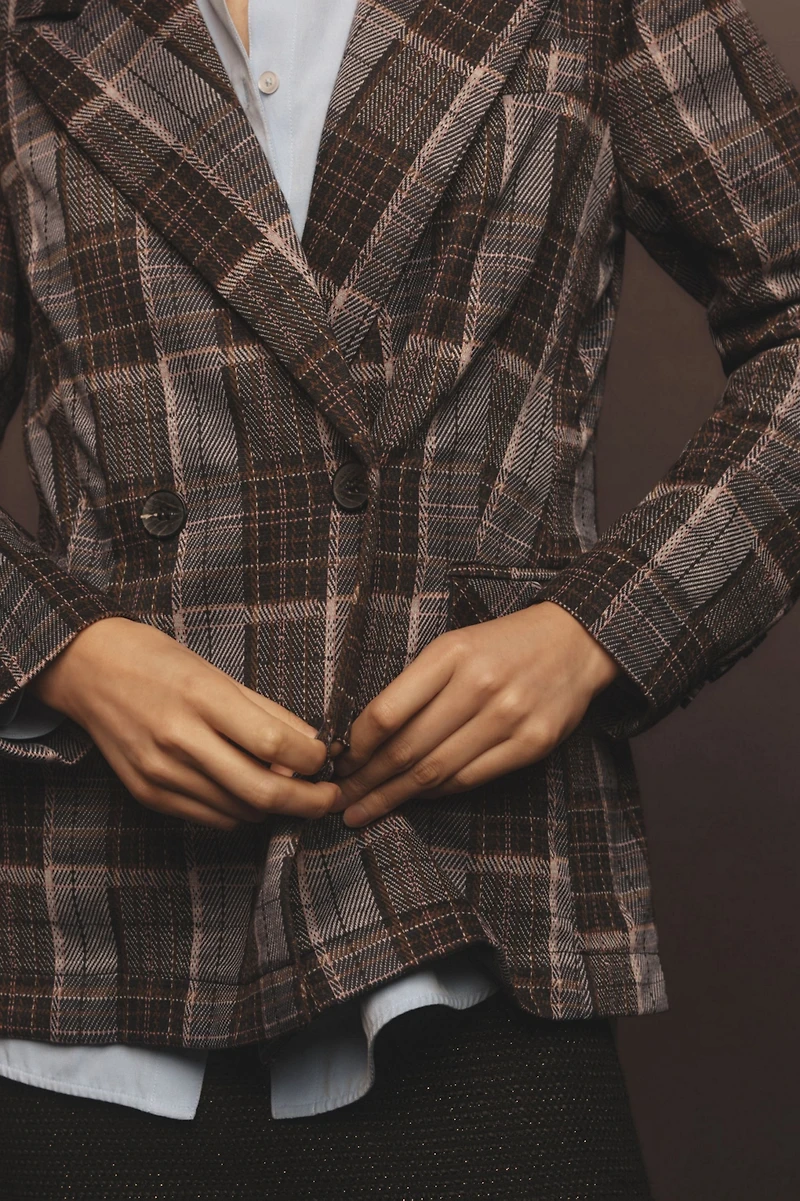 Avec Les Filles Relaxed Blazer Jacket