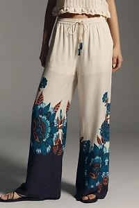 FARM Rio Printed Pull-On Pants