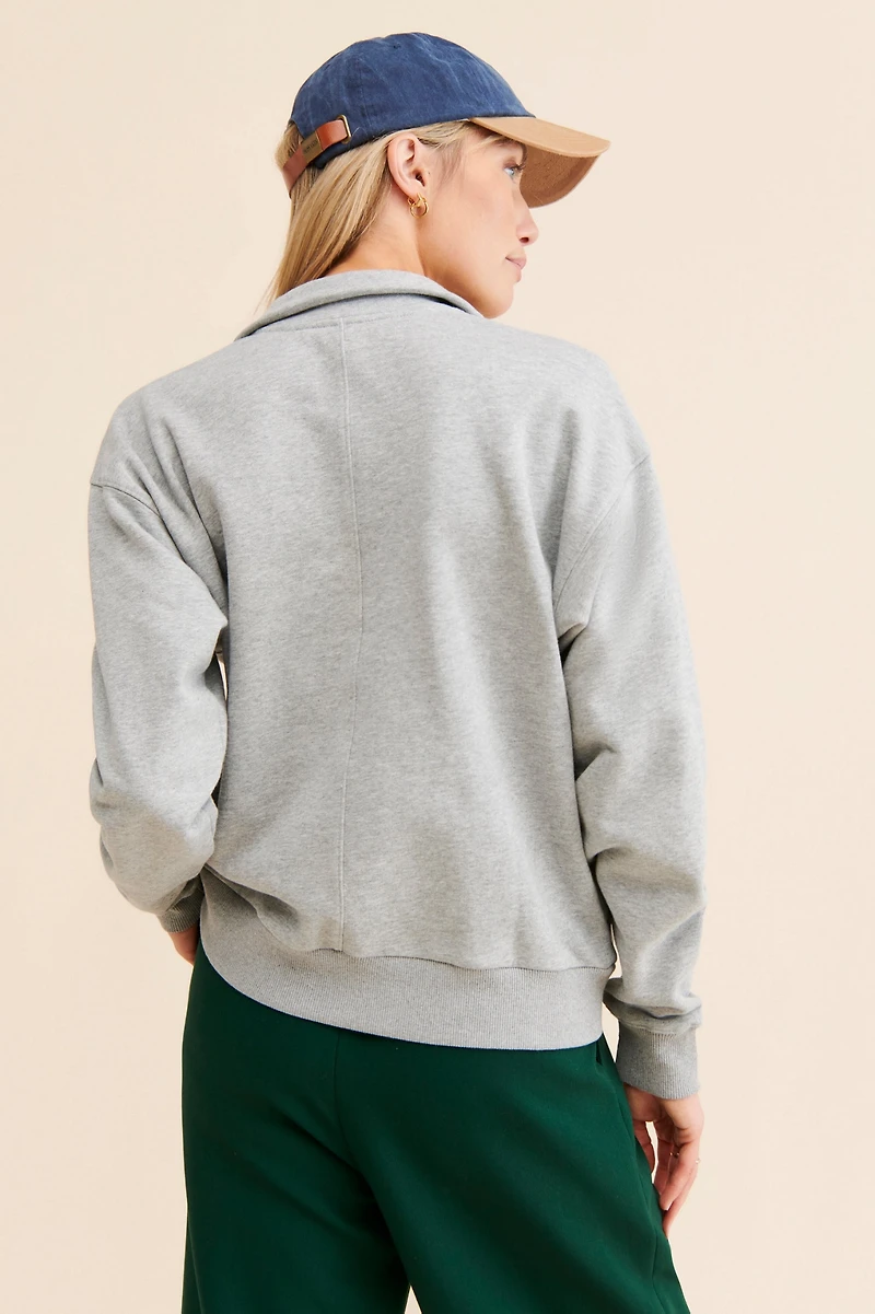 Favorite Daughter Viewpoint Quarter Zip Sweatshirt