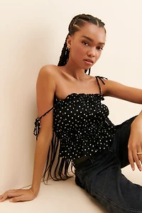 Line + Dot Renee Ruched Top