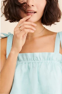 Lost + Wander Joanne Tie Strap Cami