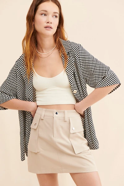 Greylin Marie Utility Mini Skirt