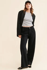 DL1961 Hepburn Wide Leg Knit Pants