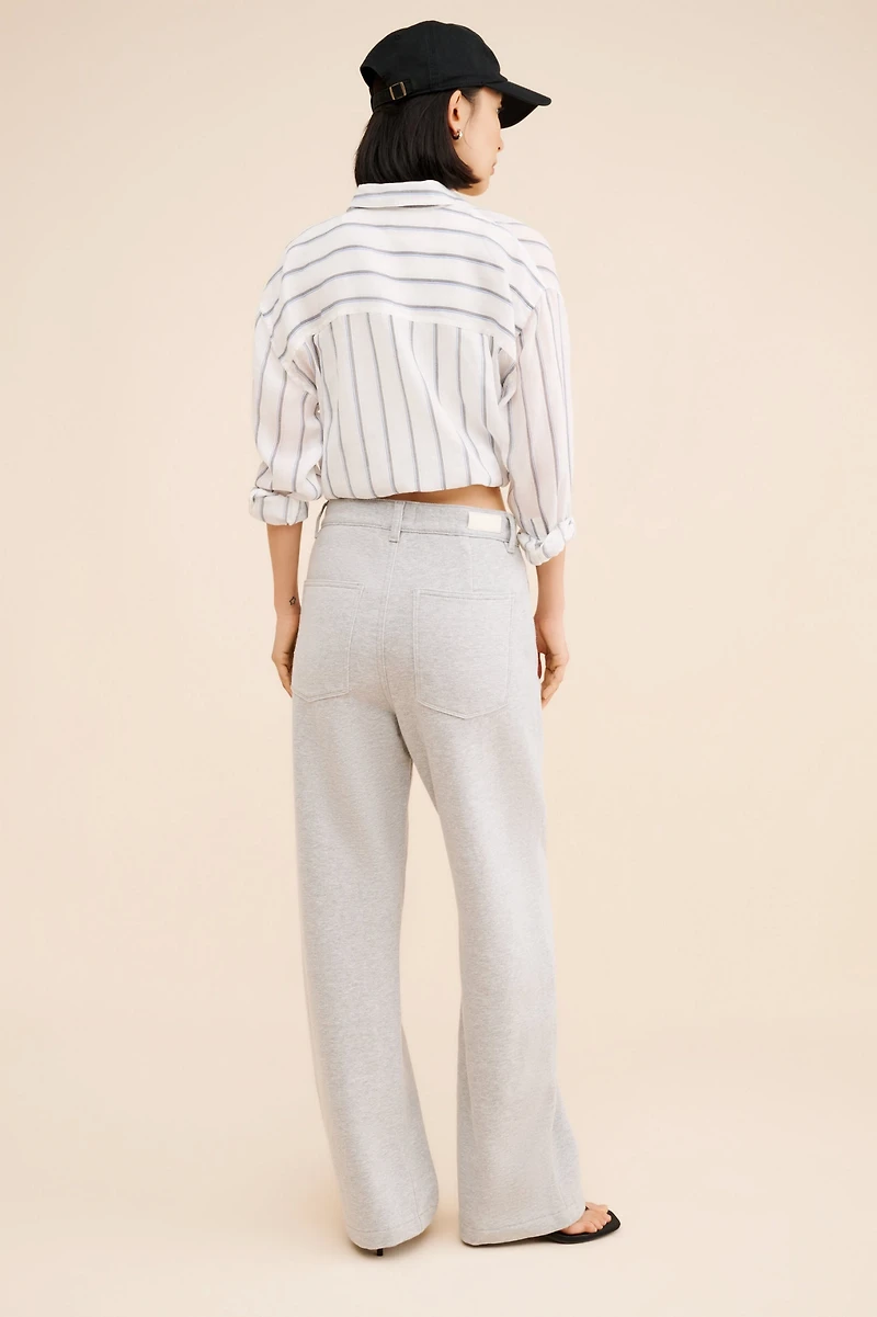 DL1961 Hepburn Wide Leg Knit Pants