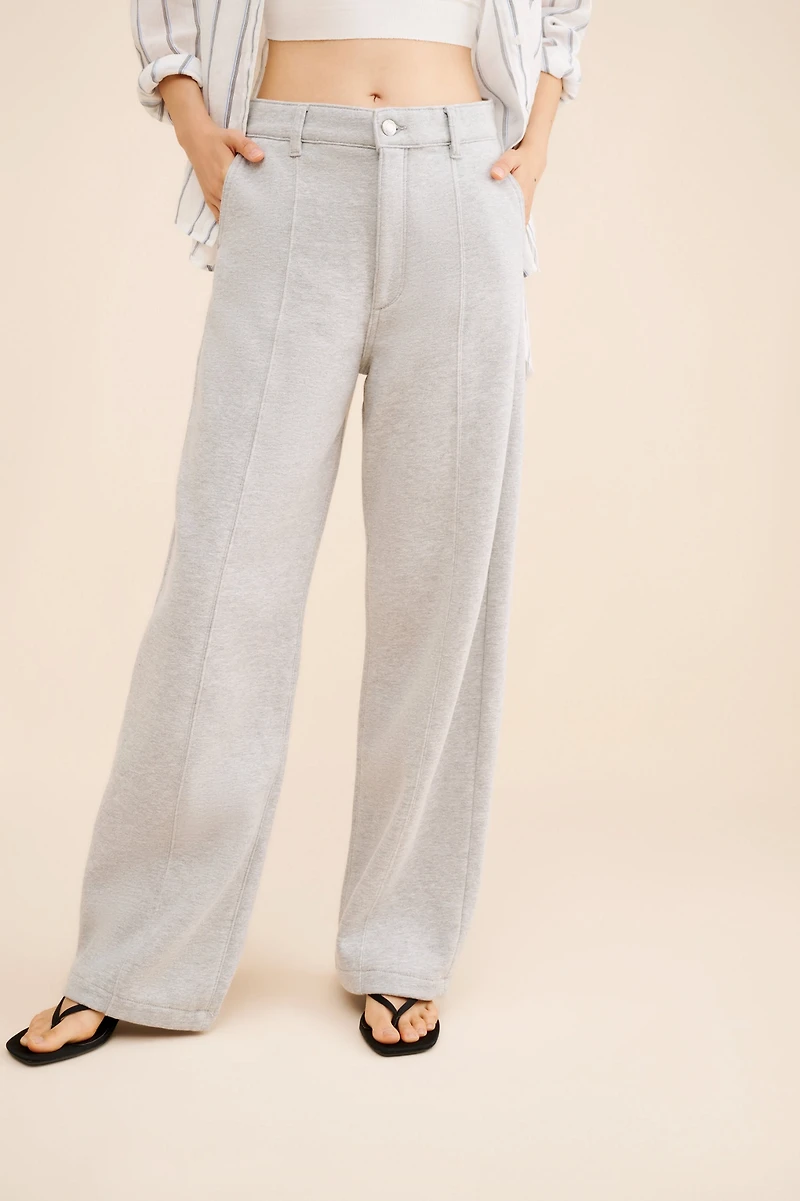 DL1961 Hepburn Wide Leg Knit Pants