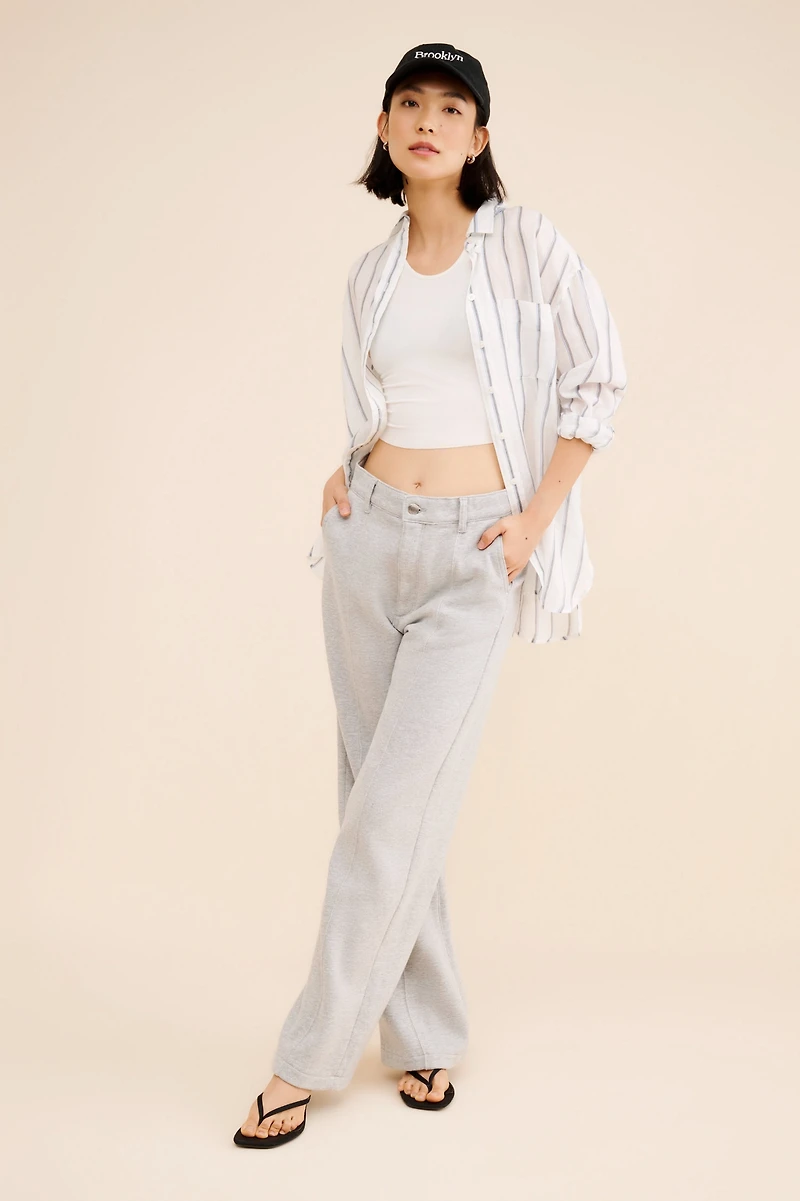 DL1961 Hepburn Wide Leg Knit Pants