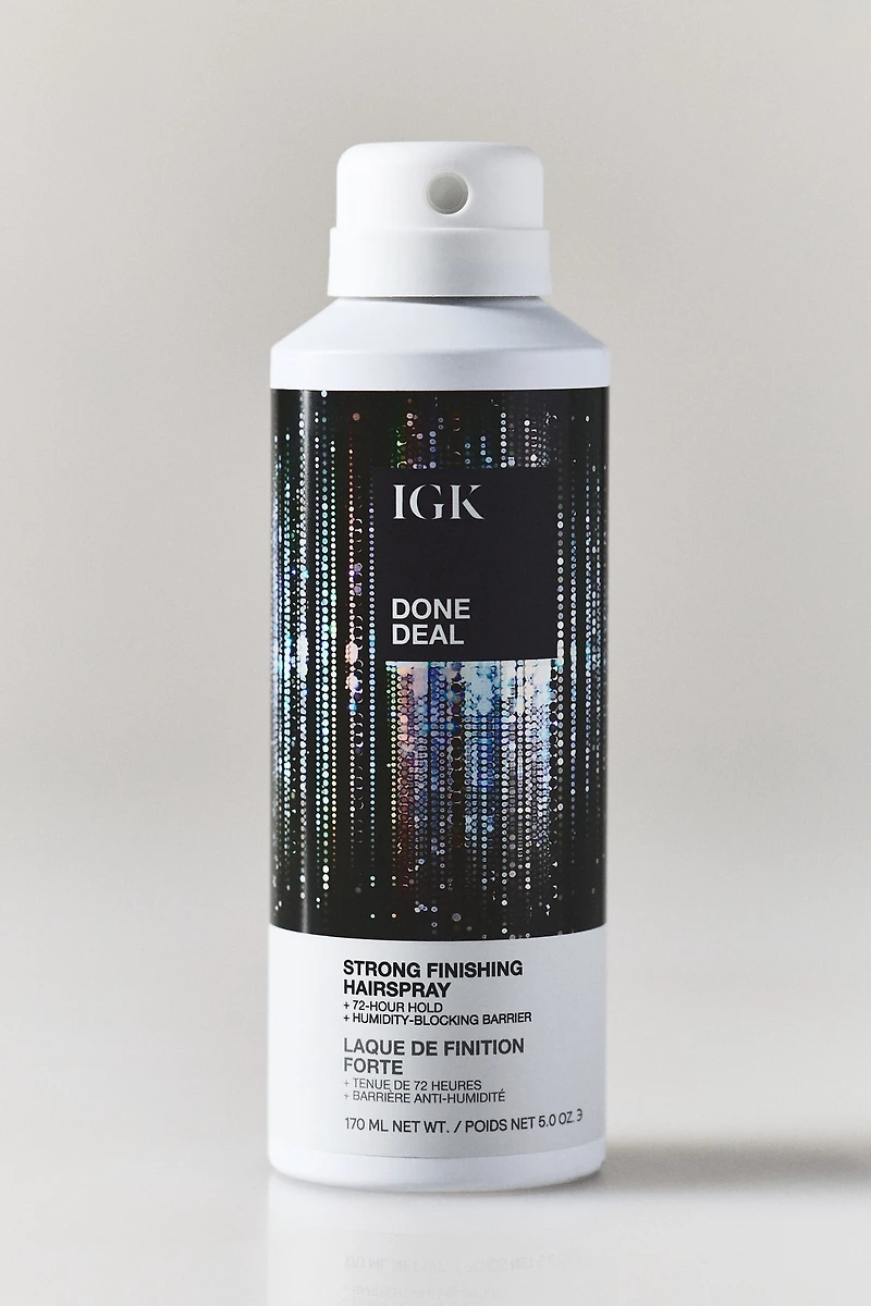 IGK Done Deal Strong Finish Hair Spray