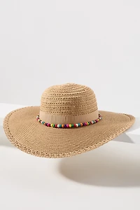 San Diego Hat Co. Fiesta Straw Sun Hat