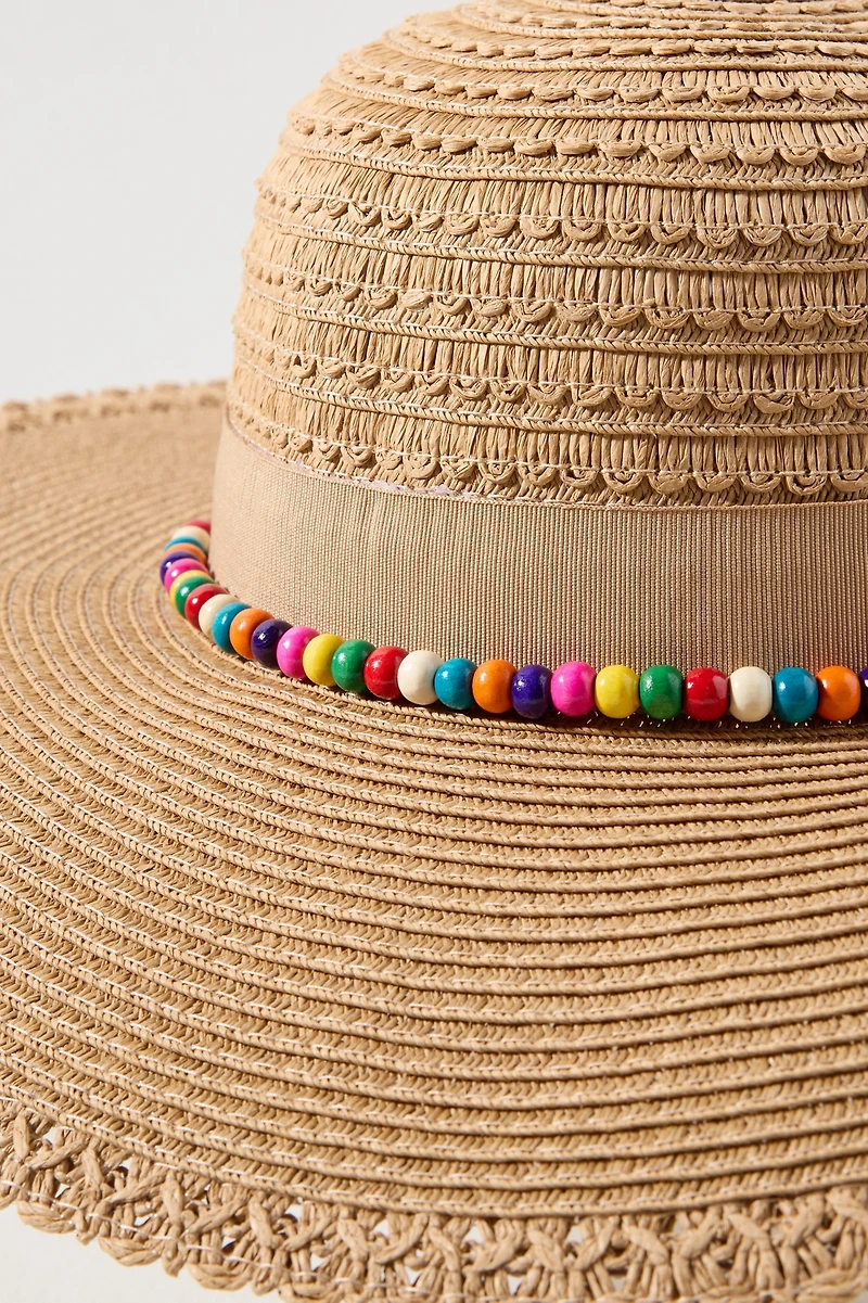 San Diego Hat Co. Fiesta Straw Sun Hat