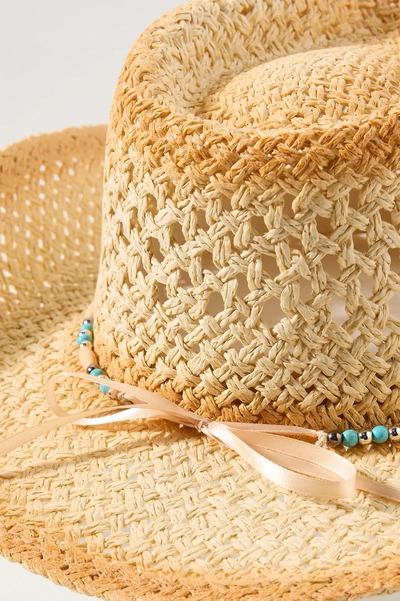 San Diego Hat Co. Kaia Toasted Straw Rancher