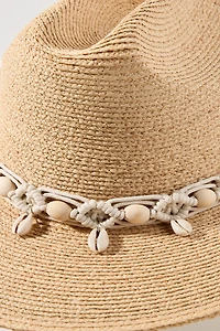 San Diego Hat Co. Shell Crown Straw Rancher
