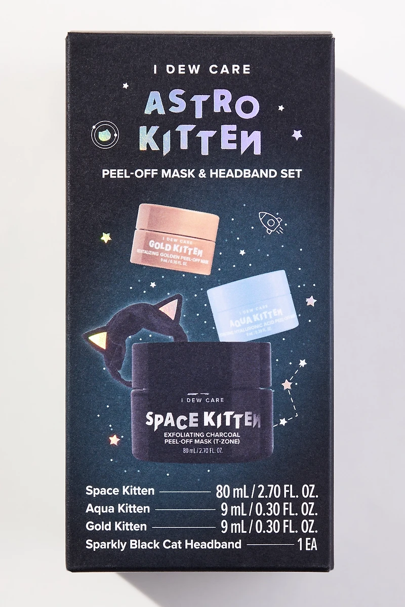I Dew Care Astro Kitten Skincare Gift Set
