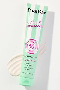 PoolBar London SPF Hydrating Mineral Body Sunscreen Cream