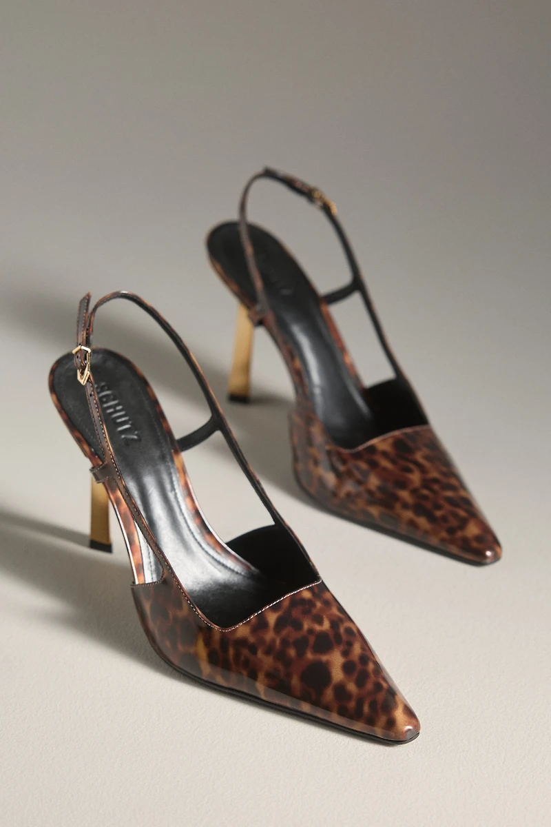 Schutz Sophia Patent Leather High-Heel Pumps