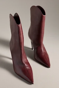 Schutz Maryann Curve Pointed-Toe Booties