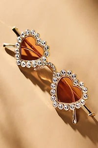 Fifth & Ninth Juliet Heart Sunglasses