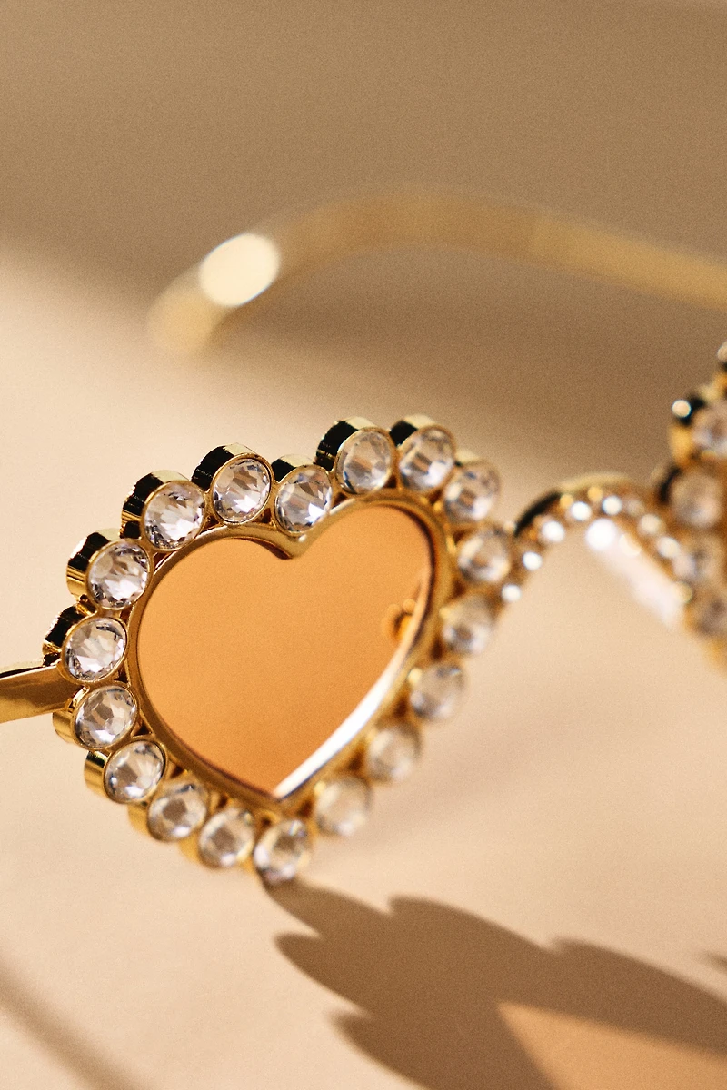 Fifth & Ninth Juliet Heart Sunglasses