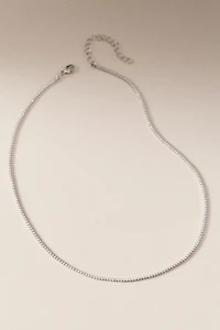 Shashi Micro Teeny Tiny Tennis Necklace