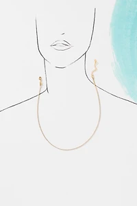 Shashi Micro Teeny Tiny Tennis Necklace