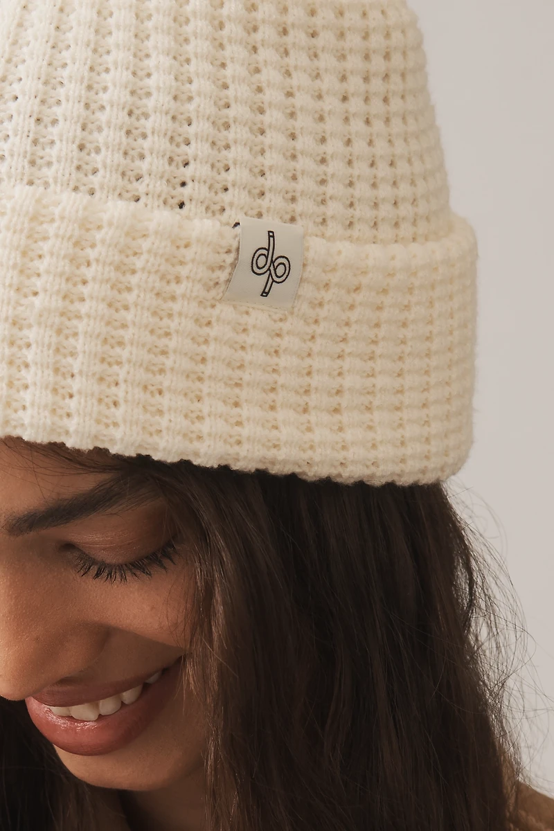 Daily Practice Waffle-Knit Beanie