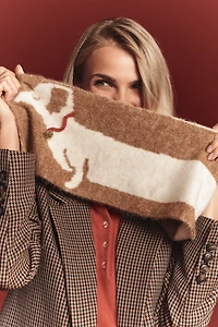 Maeve Icon Skinny Knit Scarf