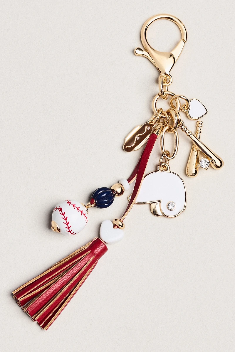 Baseball Bag Charm