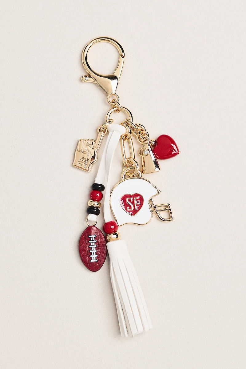 Football Team Bag Charm