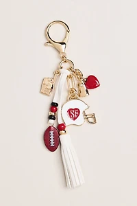 Football Team Bag Charm