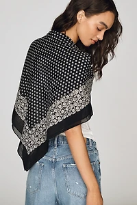 THE GREAT. 100% Cotton Big Bandana Scarf