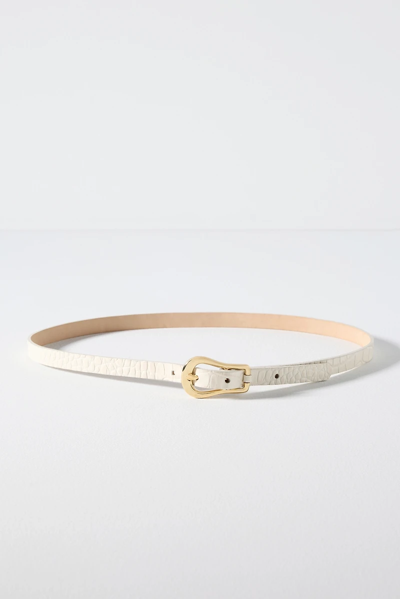 Streets Ahead Bean Skinny Belt
