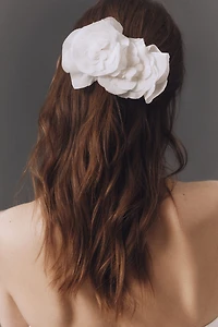 Twigs & Honey Silk Camelia Double Flower Hair Comb Set