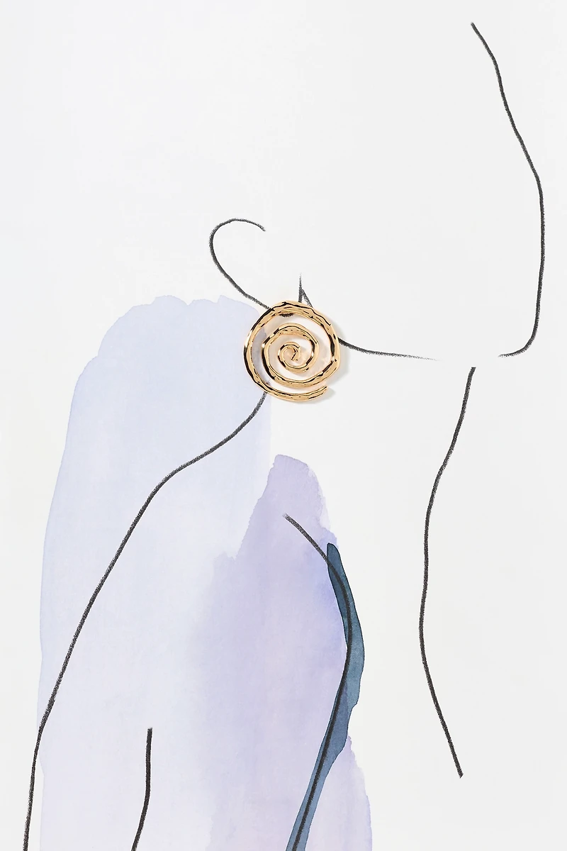 Lisa Says Gah Vortex Swirl Earrings