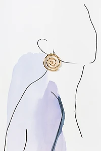 Lisa Says Gah Vortex Swirl Earrings