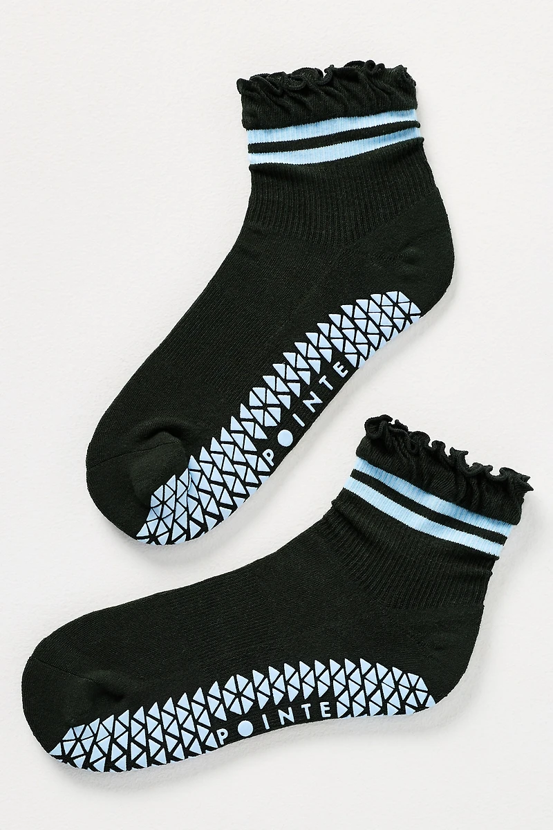 Daily Practice x Pointe Studio Ruffle Grip Socks
