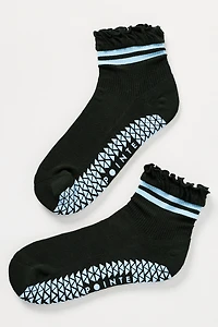 Daily Practice x Pointe Studio Ruffle Grip Socks
